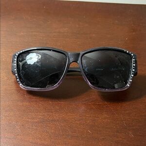 Solar Shield Purple Over RX Glasses Polarized Sunglasses